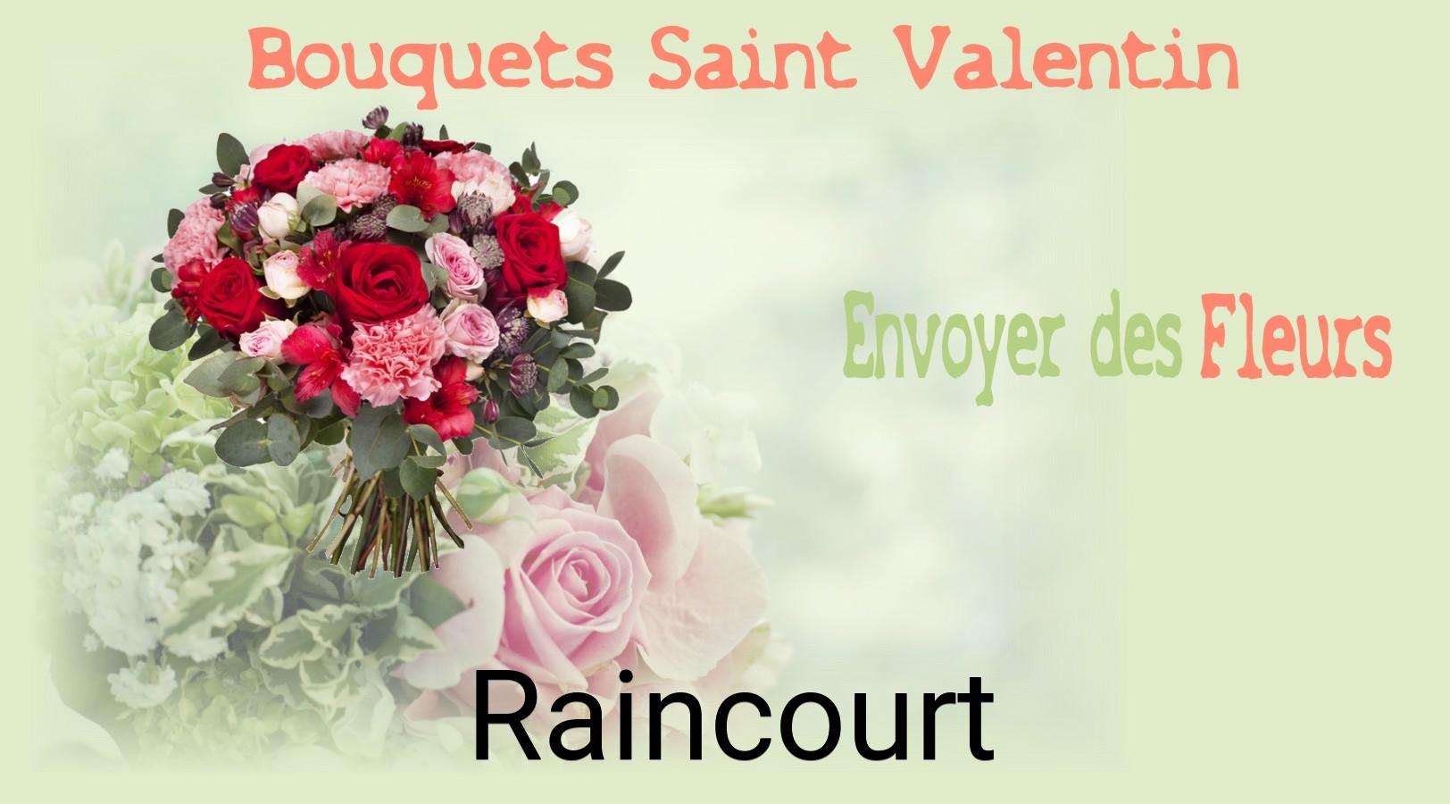 Roses de Saint-Valentin livrées à Raincourt